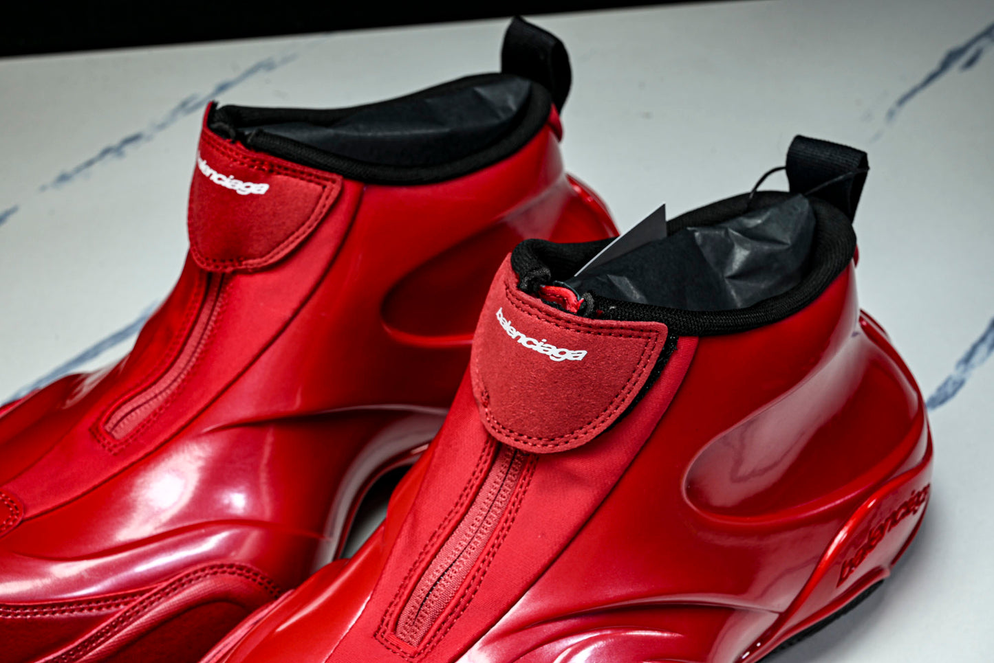 Вalenciaga Basketball Sneaker 'Red'