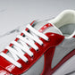 Prada America's Cup Sneaker 'Red Silver'