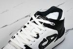 D1or B57 Mid-Top "Black White'