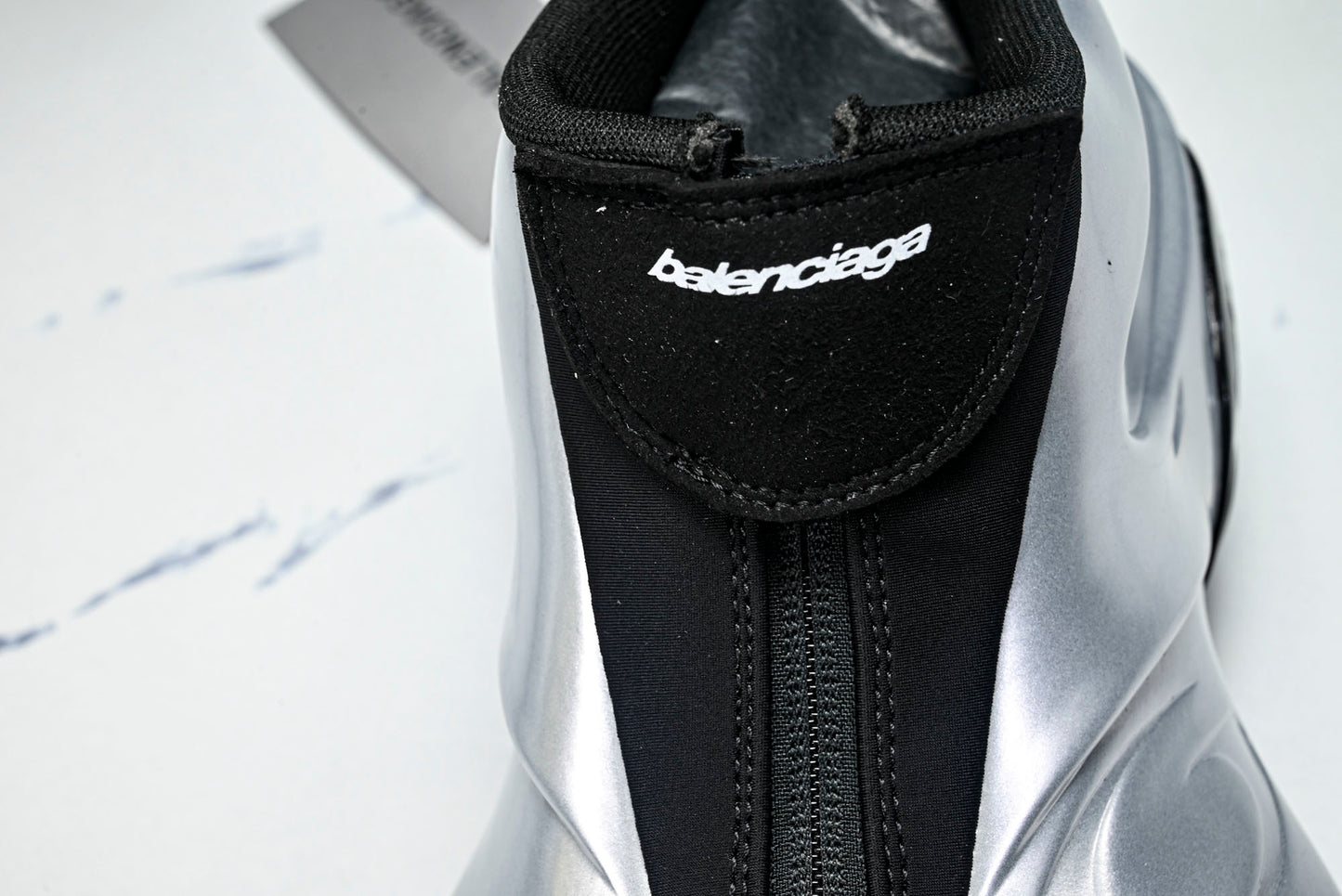 Вalenciaga Basketball Sneaker 'Silver'