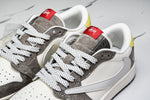 Travis Scott AJ1 Low x Stussy 'Neutral' (Custom)