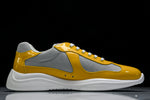 Prada America's Cup Sneaker 'Yellow Silver'