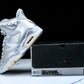 AJ6 Retro x PSG 'Metallic Silver'