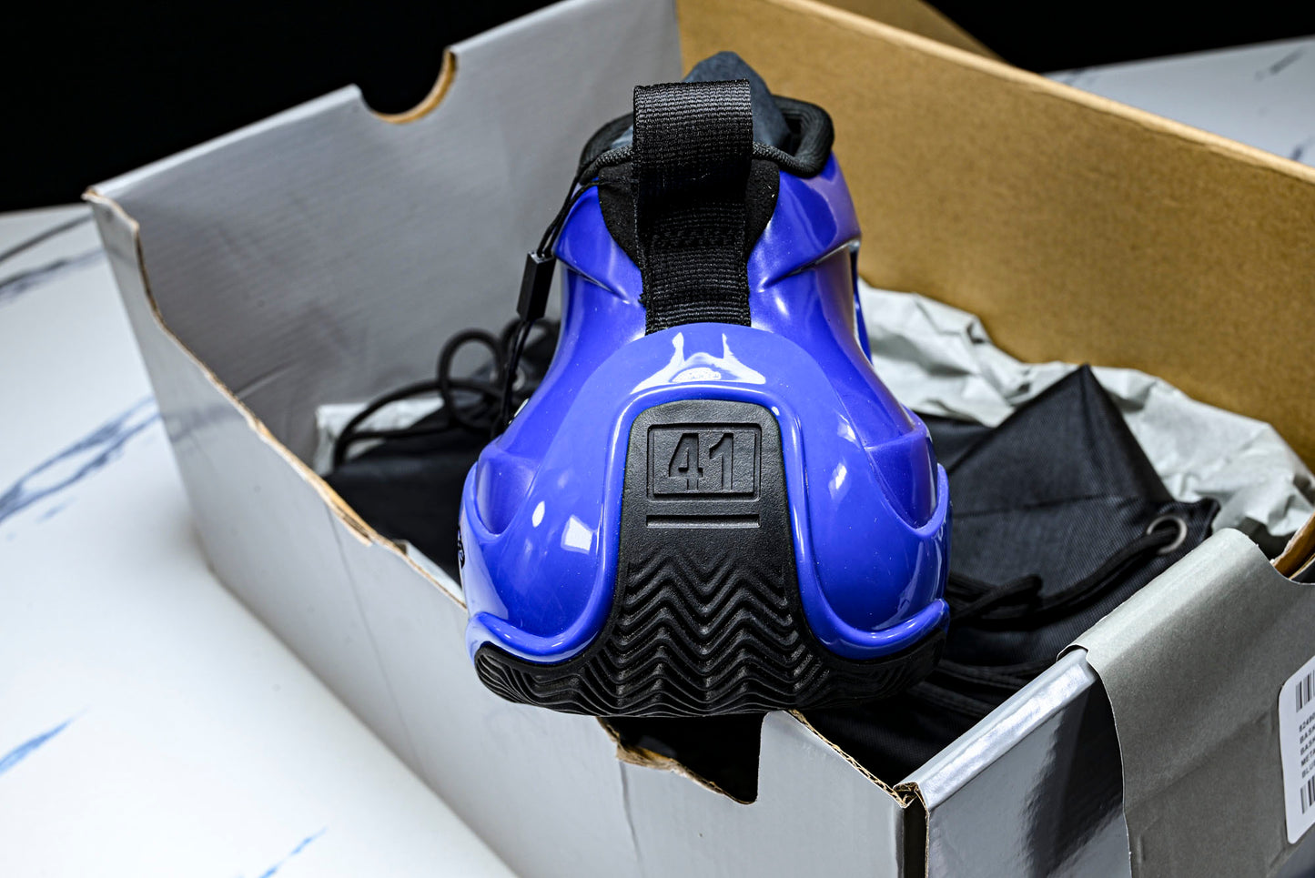 Вalenciaga Basketball Sneaker 'Blue Metallic'