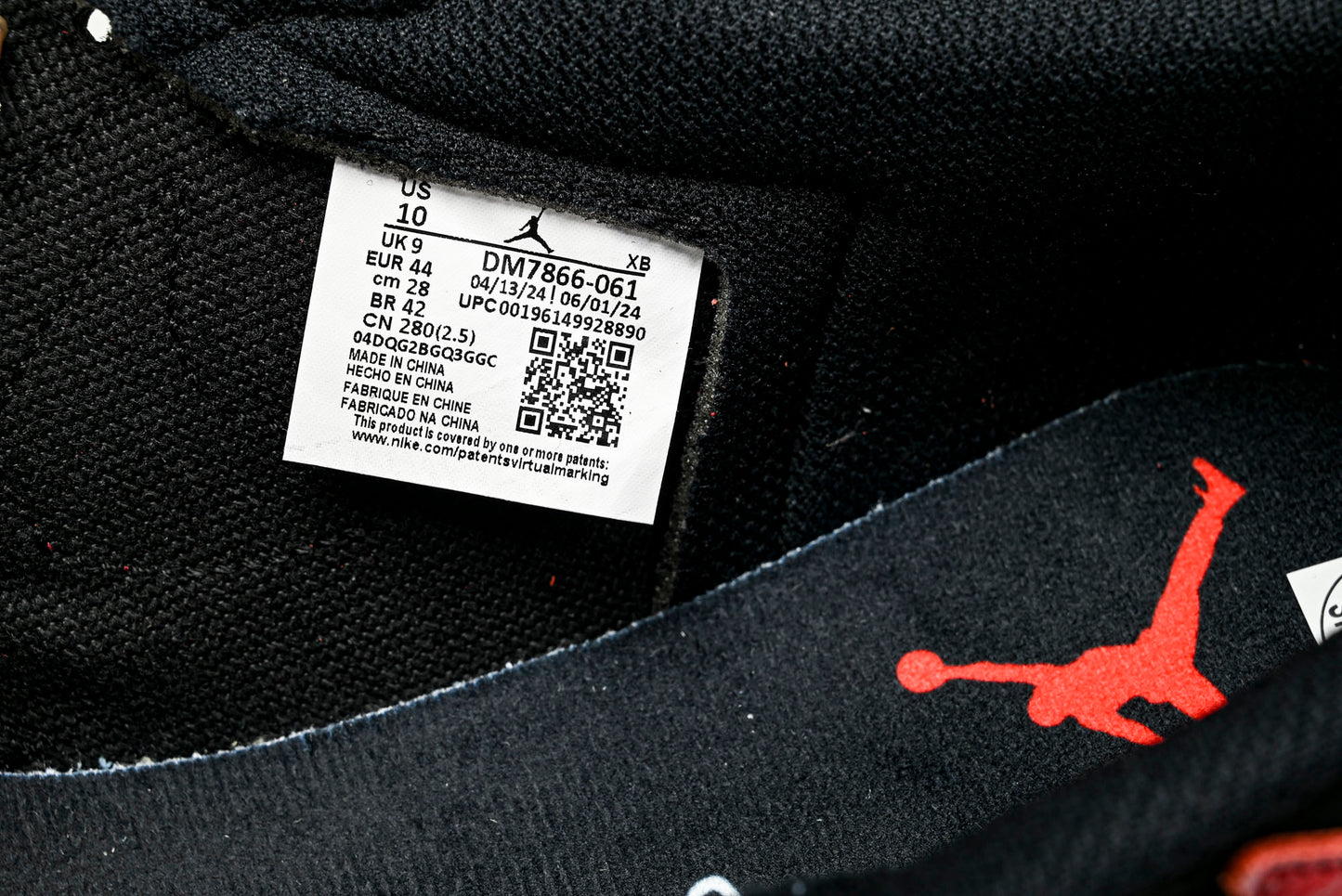 Travis Scott AJ1 Retro Low ‘Black Red' (Unreleased)