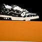 Louis Vuittоп Trainer Low 'Black Monogram Textile'