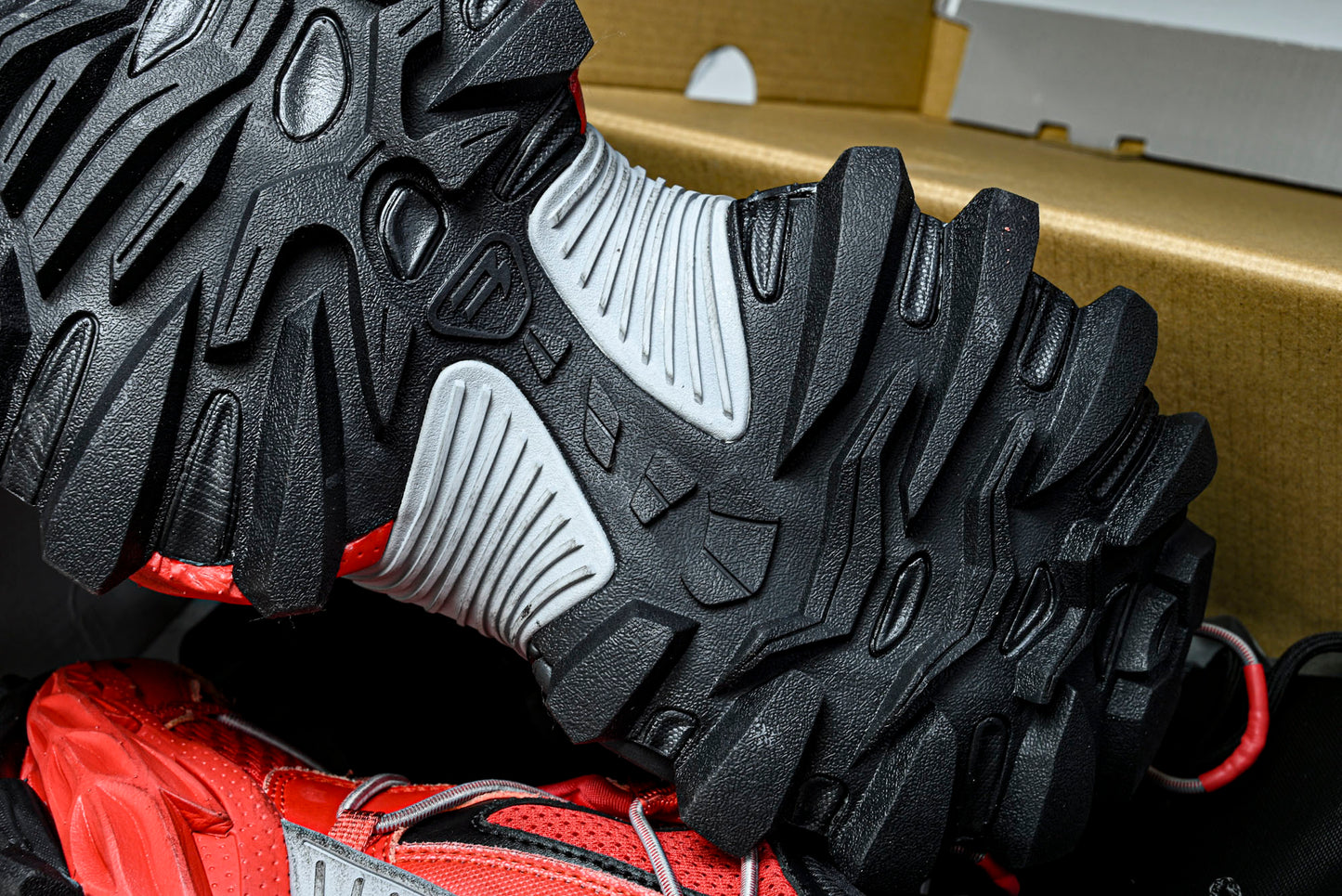 Вalenciaga Hike Sneaker 'Red Black'