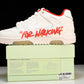 Off-White Out Of Office OOO Low Top "For Walking - White Red