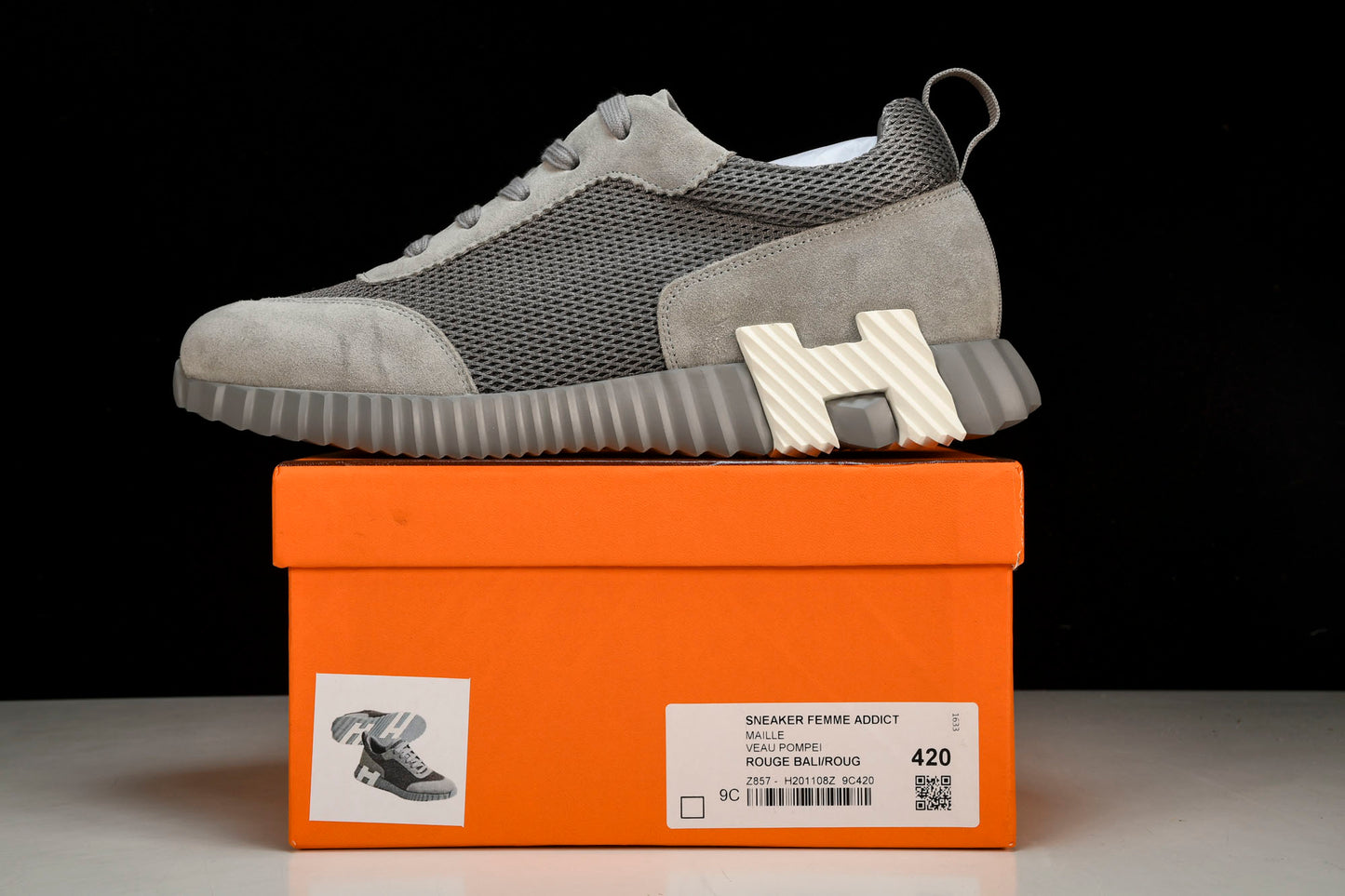 Hermès Bouncing Sneaker 'Gris'