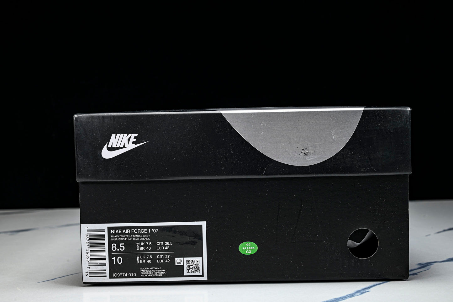 Central Cee Syna x AF1 Low 'Black White Smoke Grey'