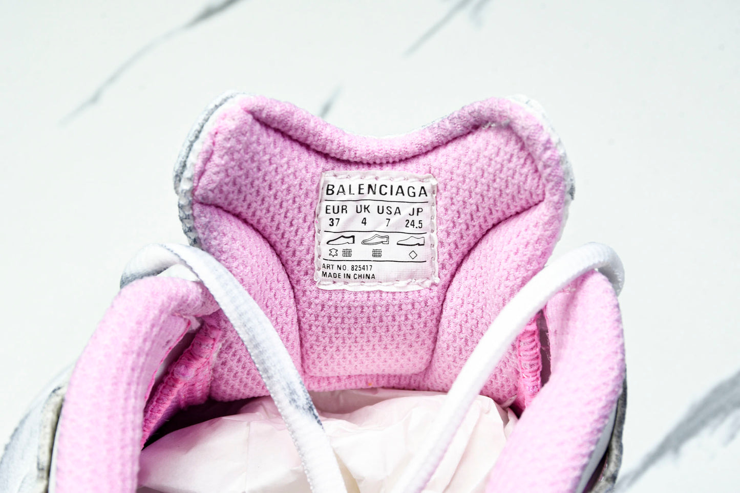 Вalenciaga Monday Shoe 'White Pink'