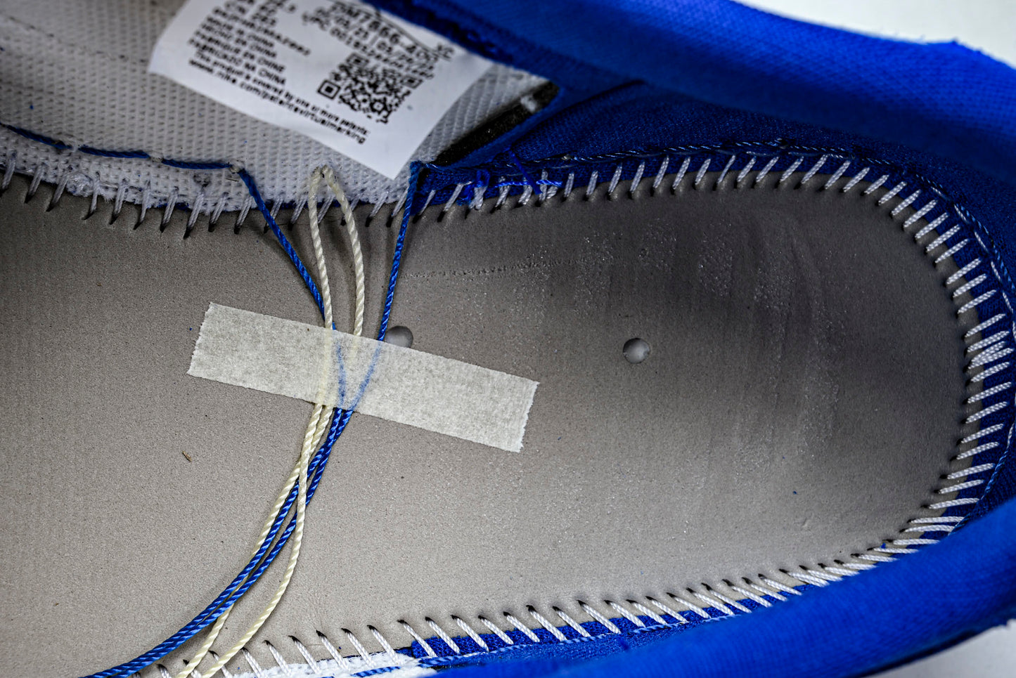 Travis Scott x Fragment AJ1 Low ‘Reverse Sail Military Blue’ (Unreleased)