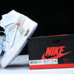 Off-White x Virgil Abloh Archive AJ1 Retro High 'Alaska'