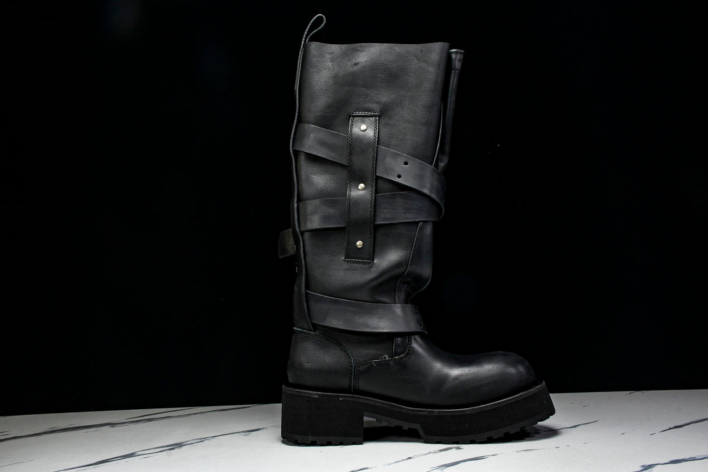 Вalenciaga Venom High Boot 'Black'