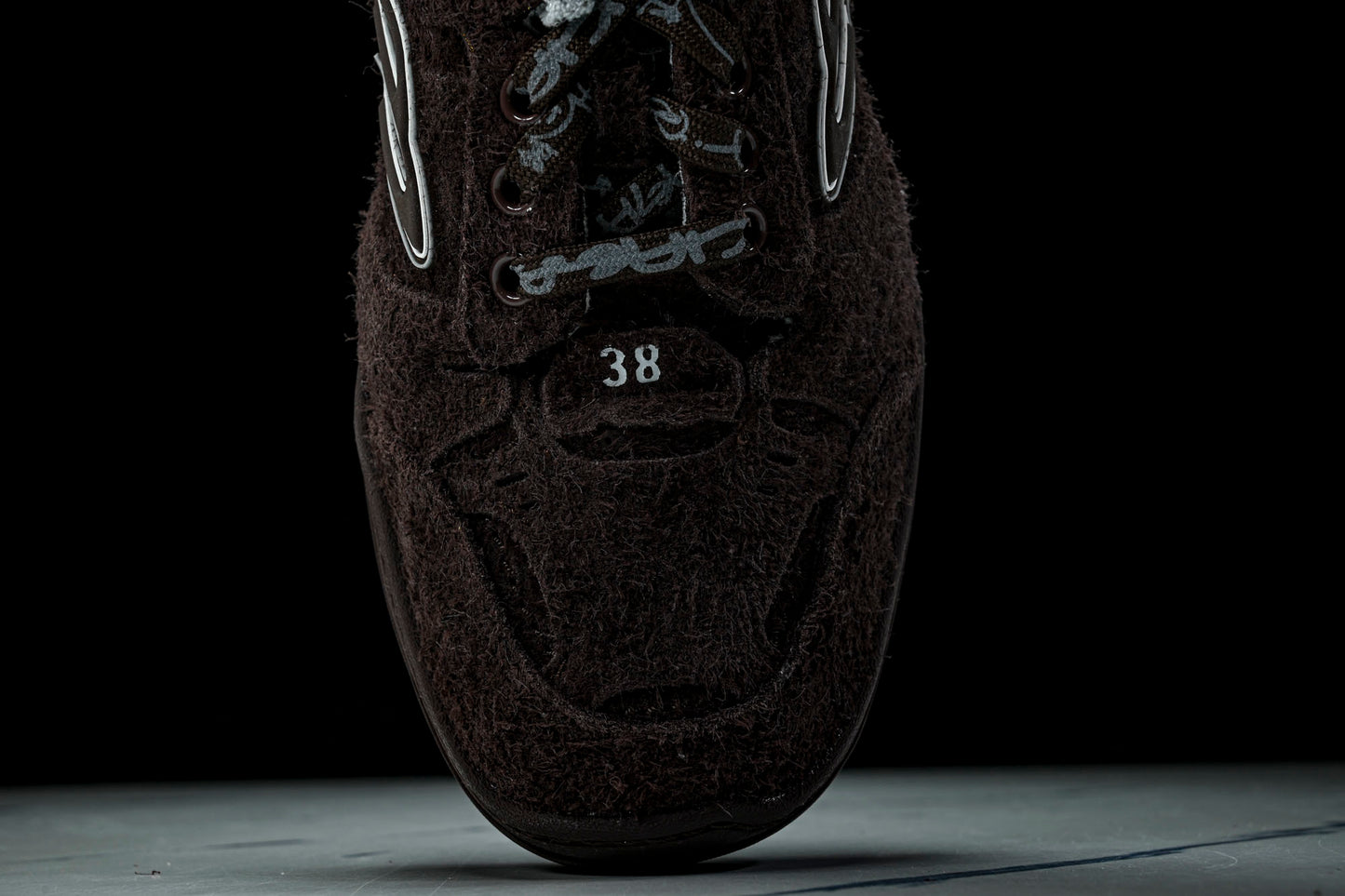 Вalenciaga Hamptons Suede Sneaker 'Dark Brown'