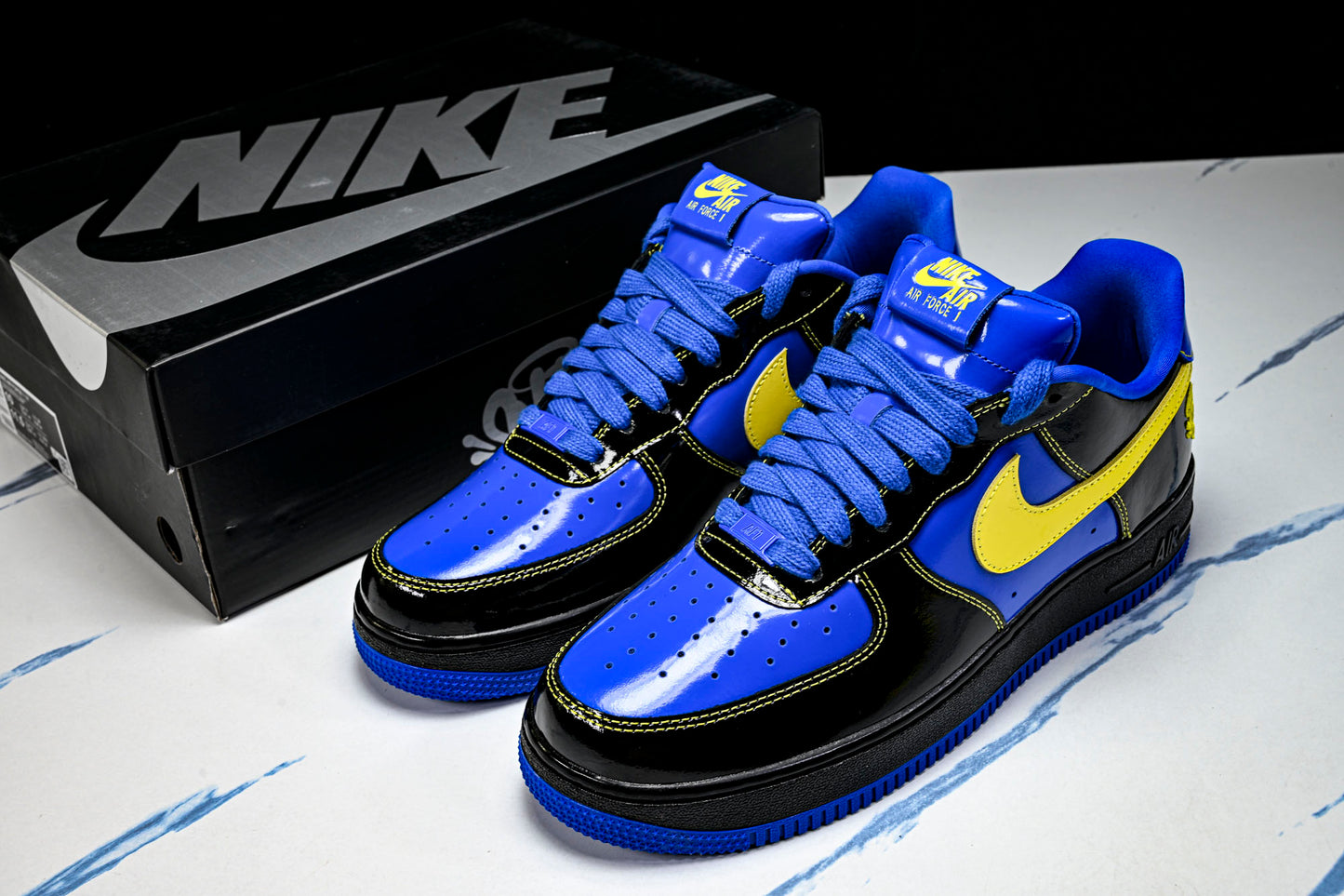 Central Cee Syna x AF1 Low 'Racer Blue Optic Yellow' (Friends & Family)