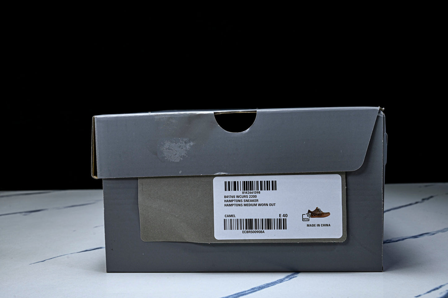 Вalenciaga Hamptons Worn-Out Sneaker 'Camel Brown'