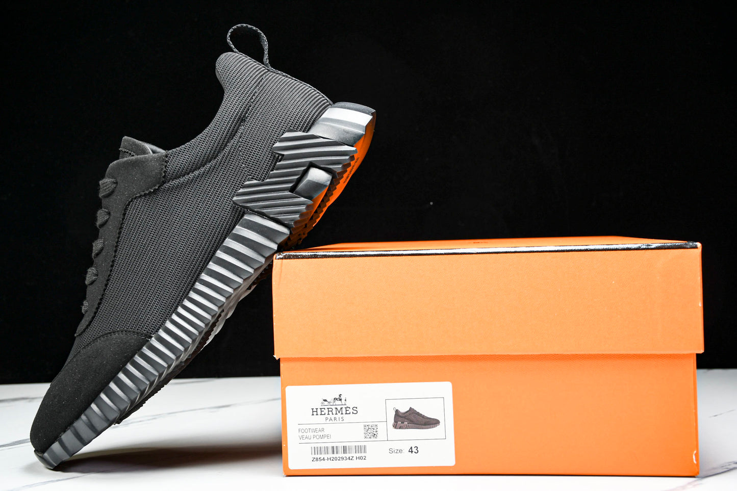 Hermès Bouncing Sneaker 'Triple Black'