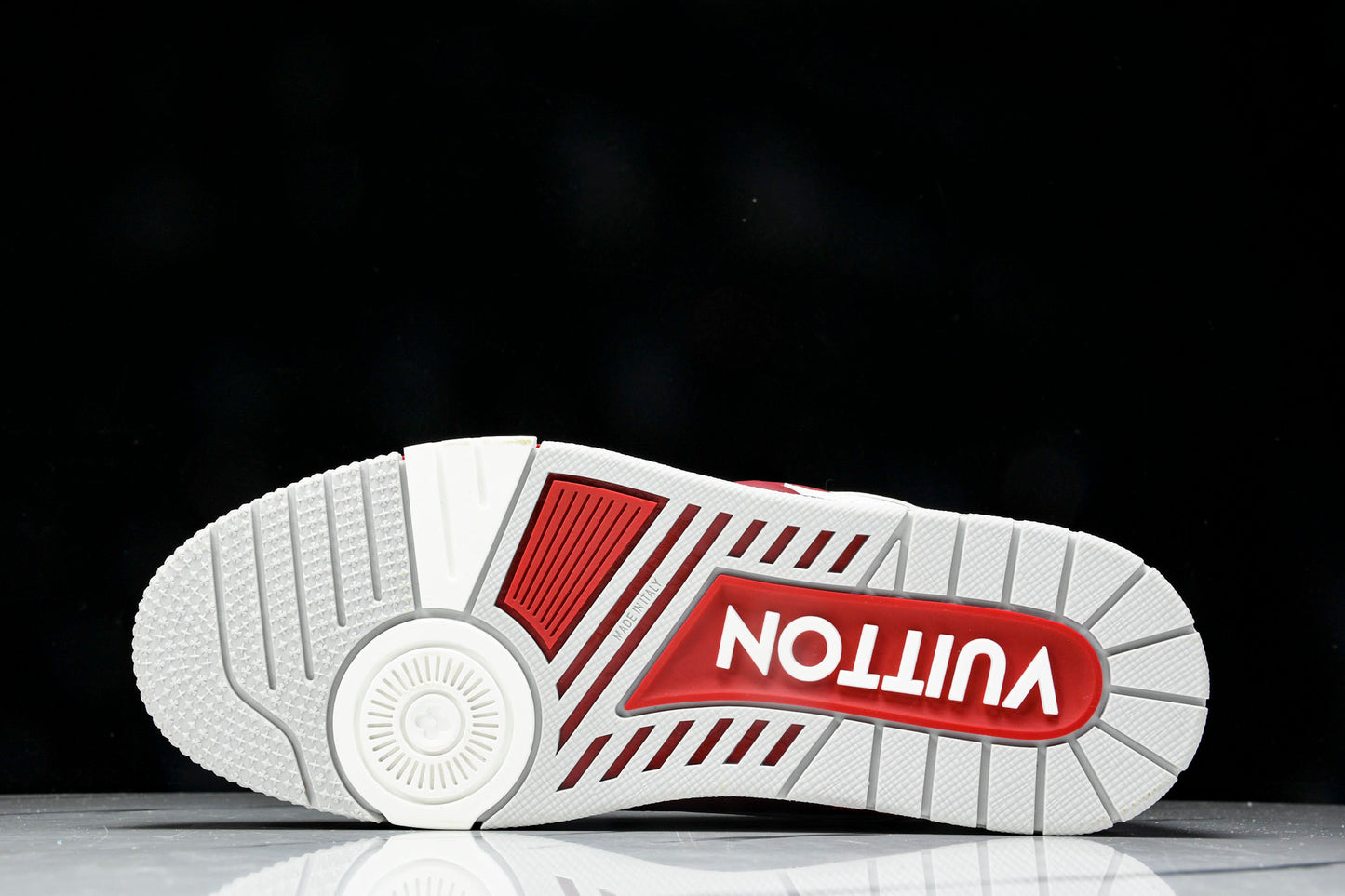 Louis Vuittоп Trainer Low Velcro Strap 'Perforated Red'