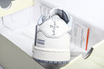 Travis Scott AJ1 Low x Supreme 'White Grey 2.0' (Custom)