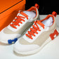Hermès Bouncing Sneaker 'Beige Orange Bleu'
