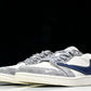 Travis Scott AJ1 Low x Fragment 'Grey Navy' (Custom)