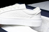 D1or B33 Gravity Leather 'Oblique Triple White'