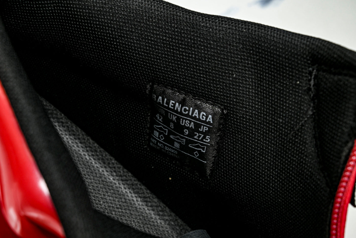 Вalenciaga Basketball Sneaker 'Red'