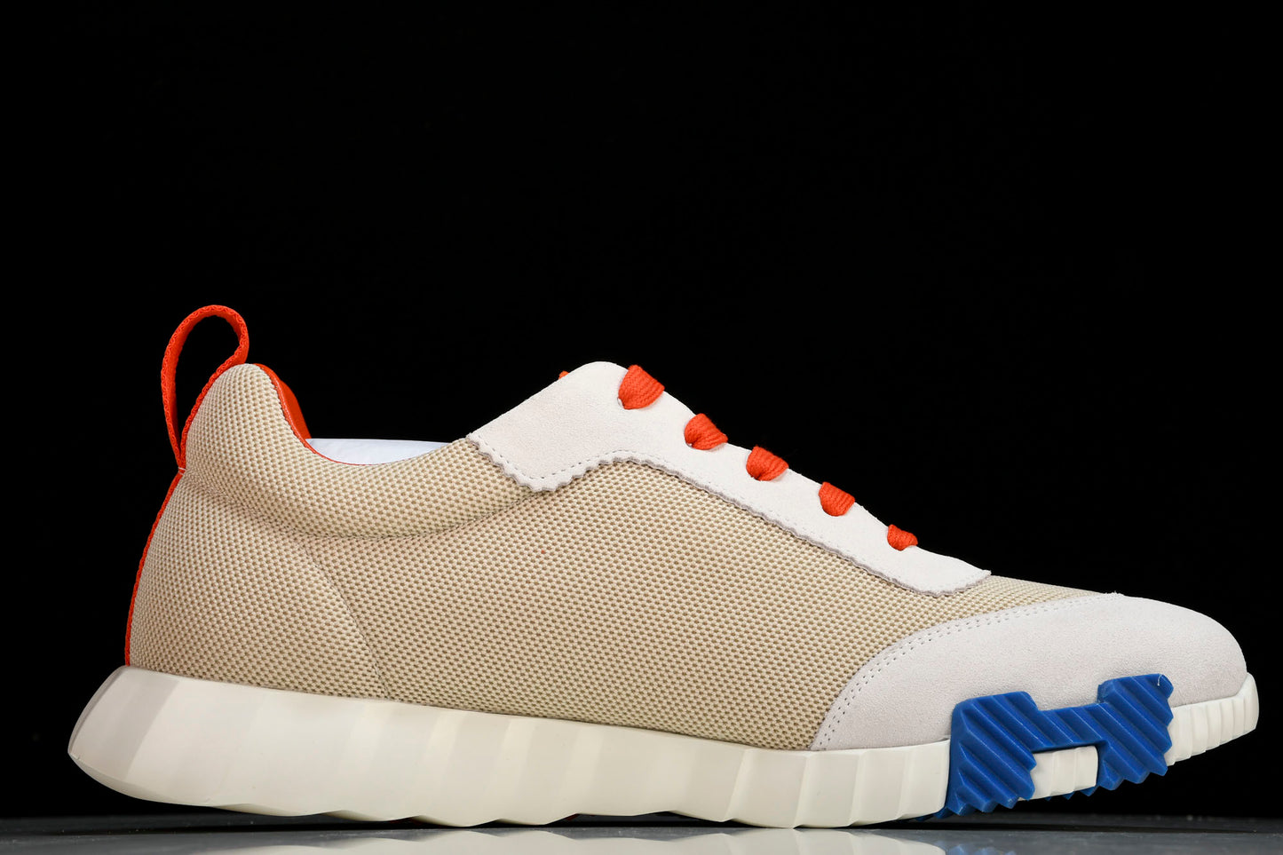 Hermès Bouncing Sneaker 'Beige Orange Bleu'