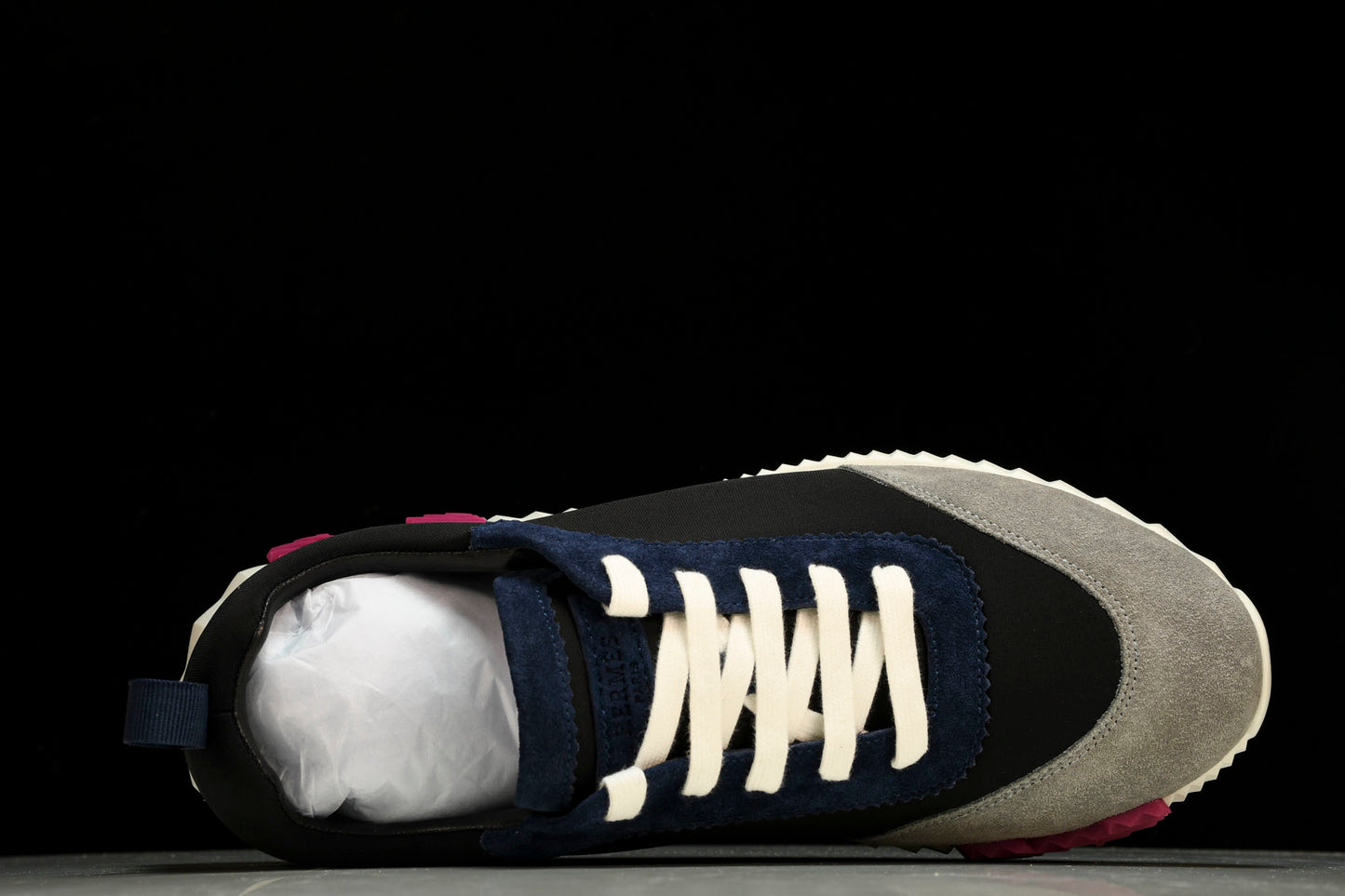 Hermès Bouncing Sneaker 'Noir Bordeaux'