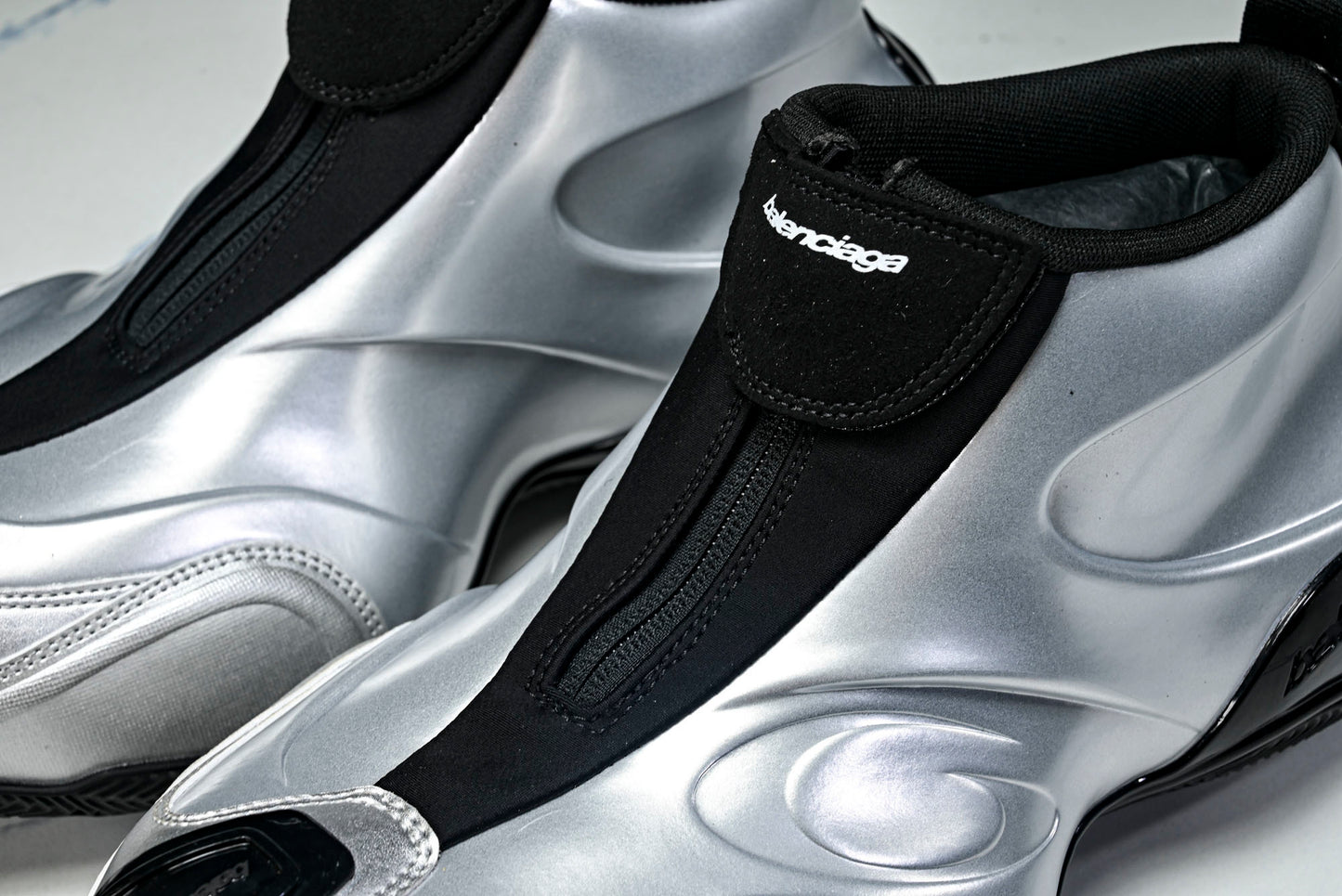 Вalenciaga Basketball Sneaker 'Silver'
