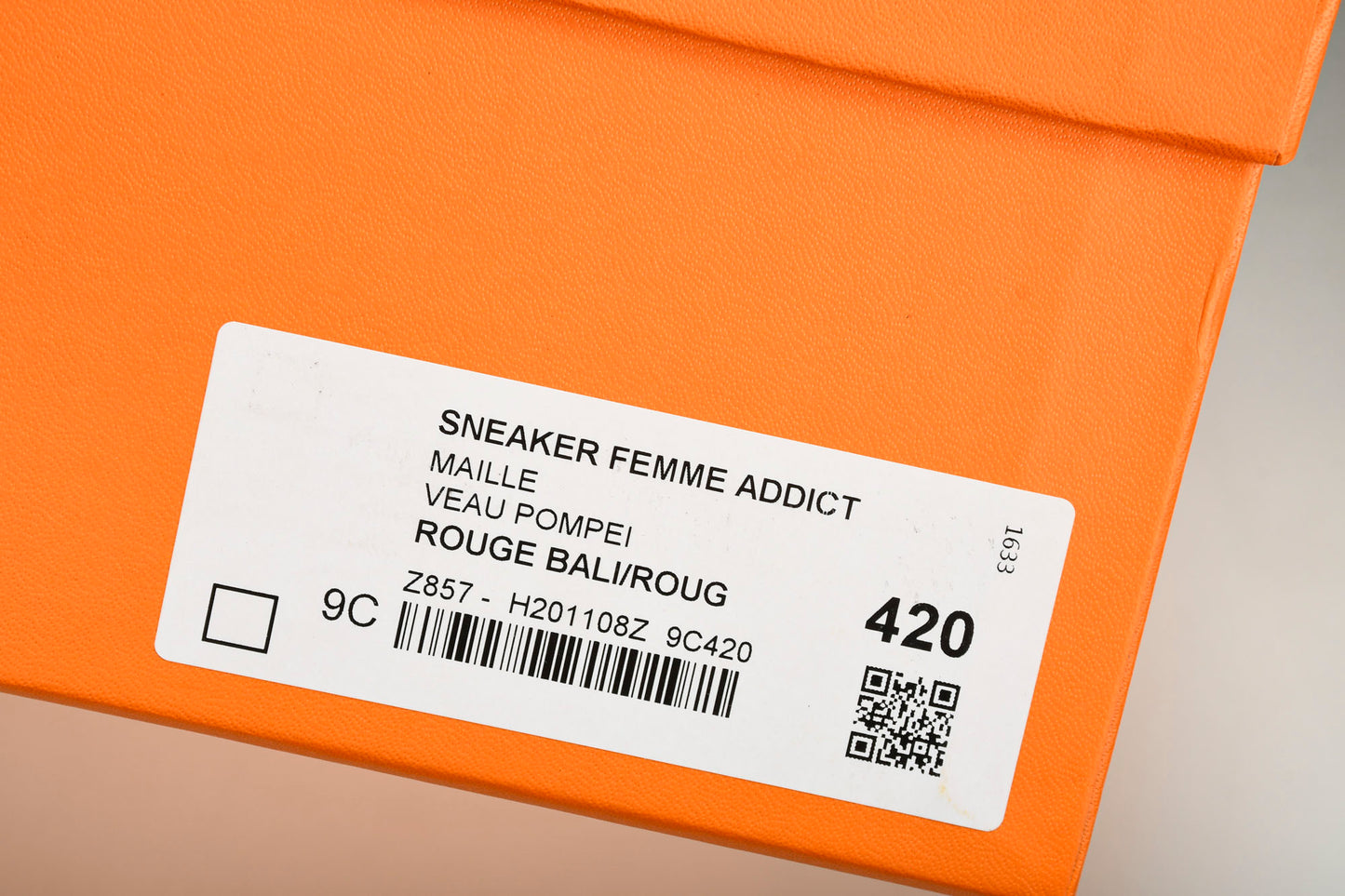 Нermès Depart Sneaker 'Noir Blanc'
