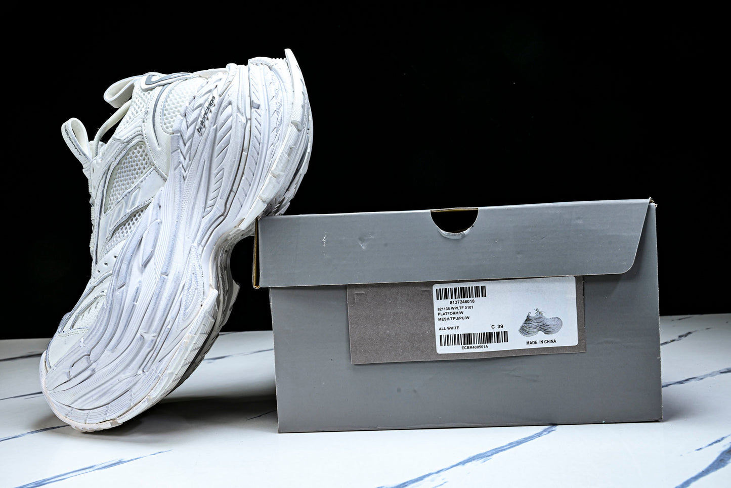 Вalenciaga Platform Sneaker 'White'