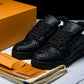 Louis Vuittоп Trainer Low 'Black Embossed Signature'