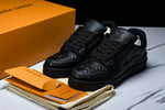 Louis Vuittоп Trainer Low 'Black Embossed Signature'