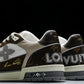Louis Vuittоп Trainer Low Velcro Strap 'Mocha'