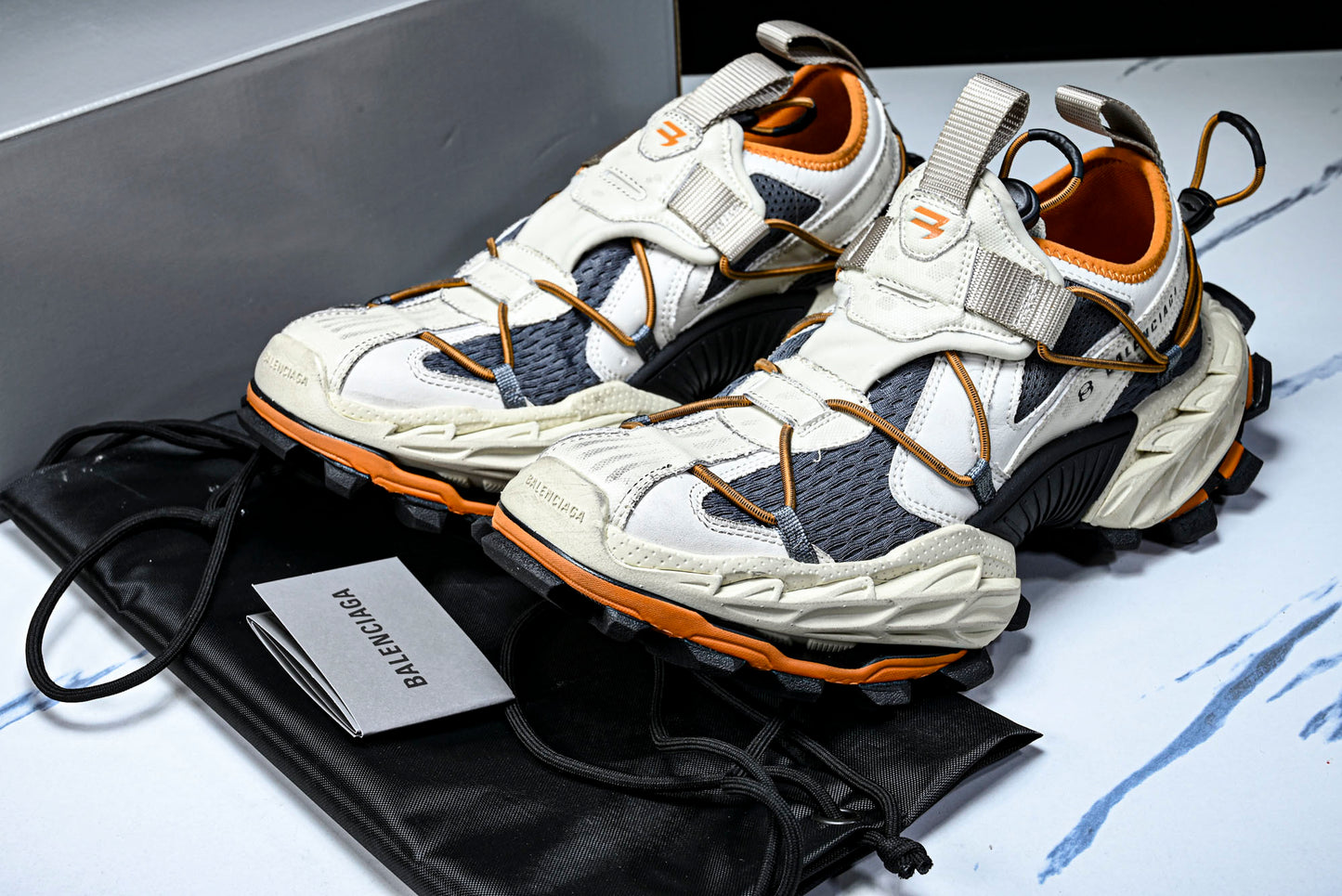 Вalenciaga Hike Sneaker 'Beige Orange'