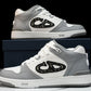 D1or B57 Mid-Top "Grey White'