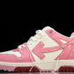 Off-White Out Of Office OOO Low Top 'Sartorial Stitching - Pink White'
