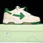 Off-White Out Of Office OOO Low Top 'White Green'