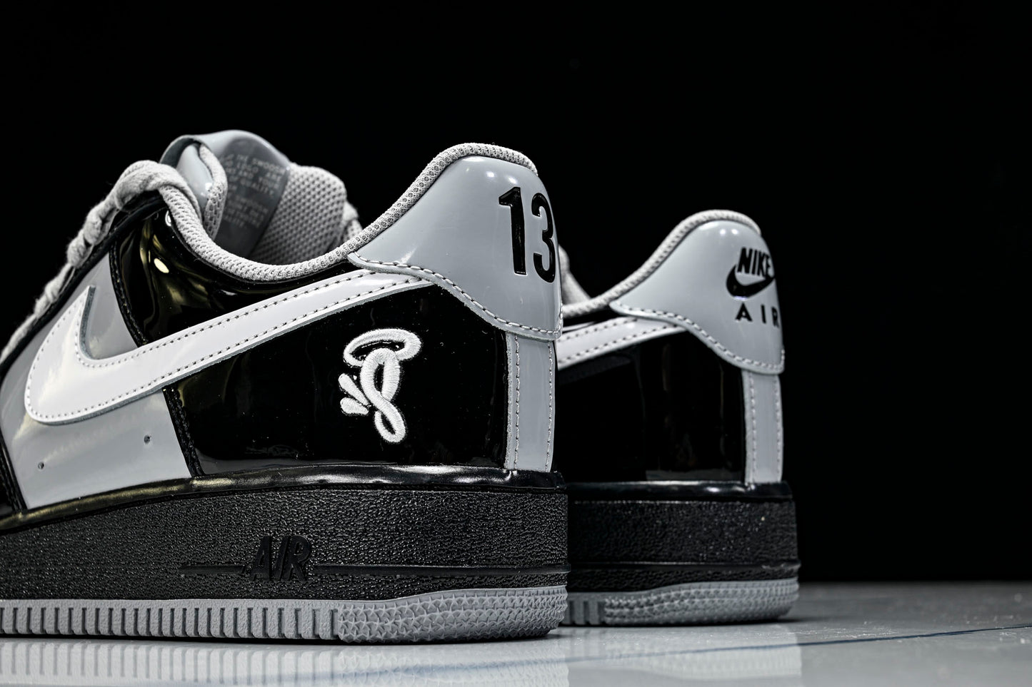 Central Cee Syna x AF1 Low 'Black White Smoke Grey'