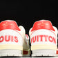 Louis Vuittоп Trainer Low Velcro Strap 'Red Mesh'