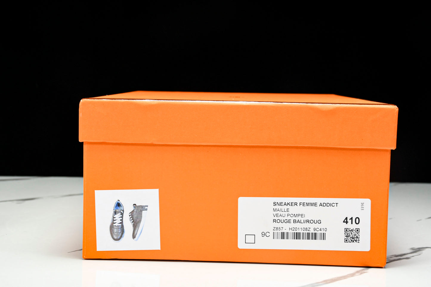 Hermès Bouncing Sneaker 'Etoupe Crocodile'