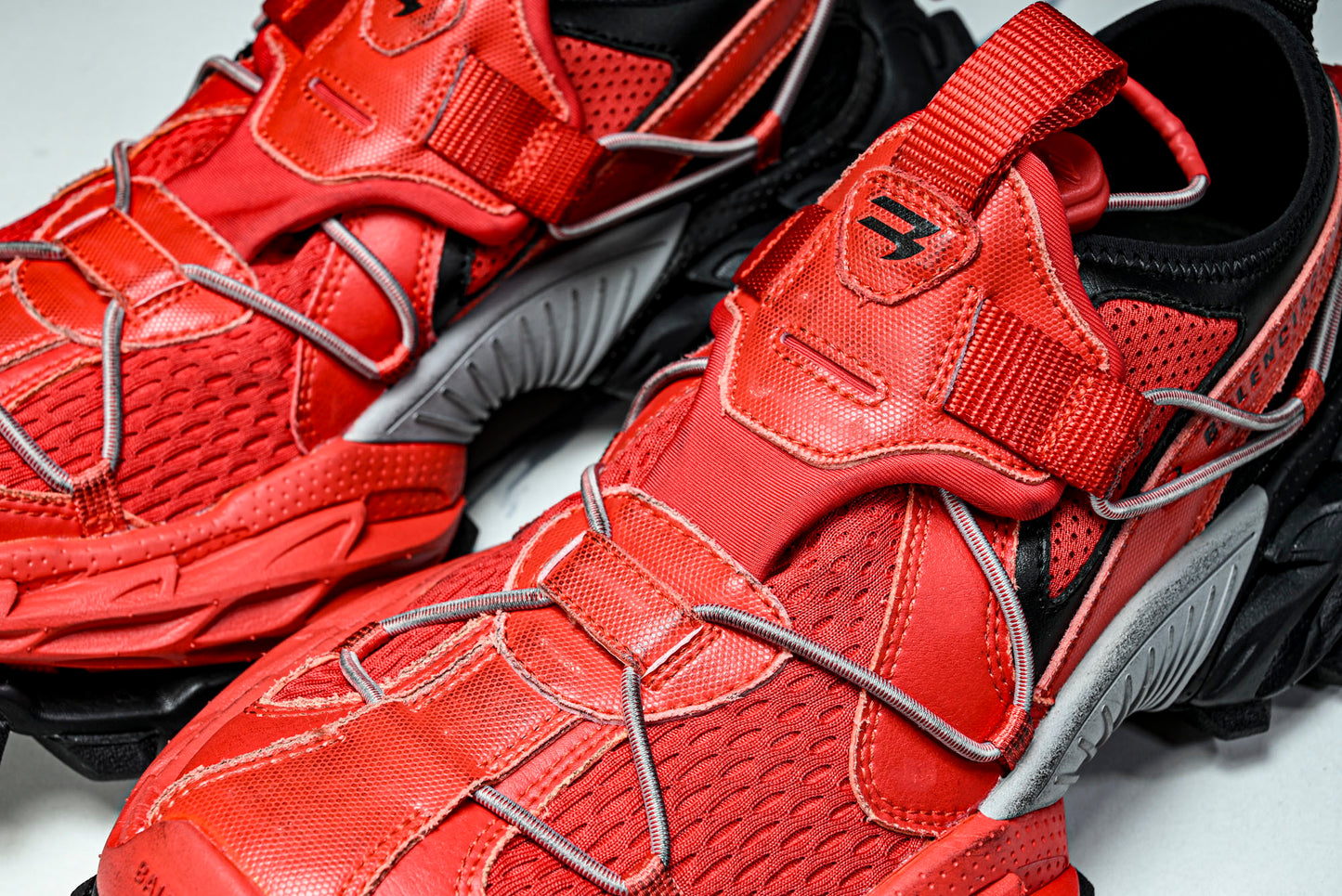 Вalenciaga Hike Sneaker 'Red Black'