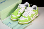 Off-White Out Of Office OOO Low Top 'Sartorial Stitching - Green White'