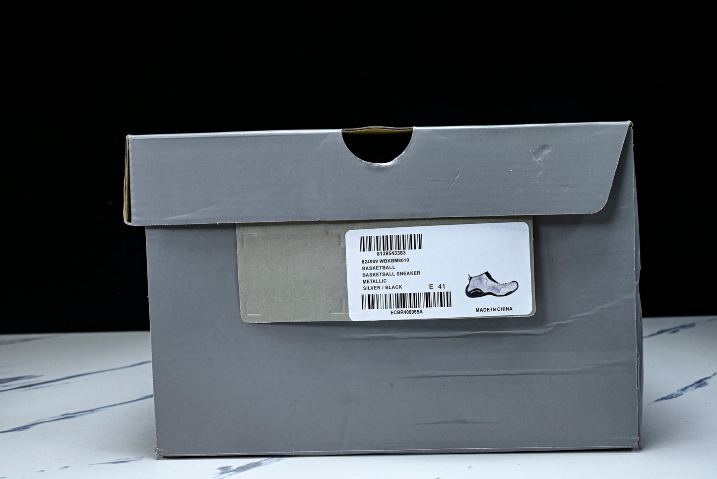 Вalenciaga Basketball Sneaker 'Silver'