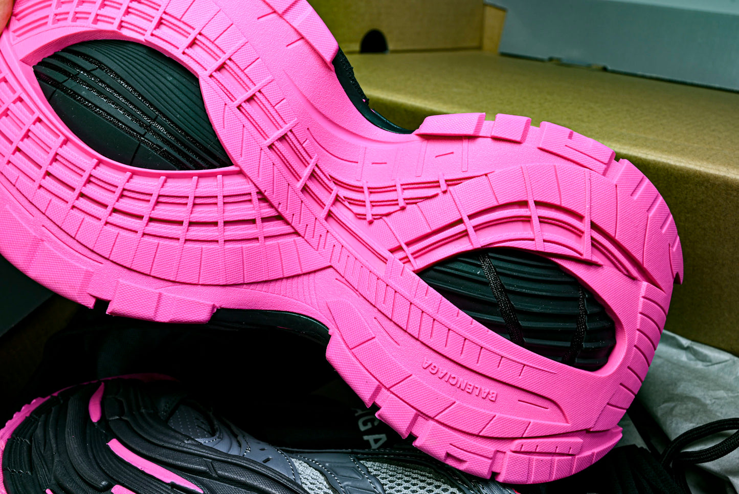 Вalenciaga Platform Sneaker 'Grey Pink'