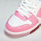 Off-White Out Of Office OOO Low Top 'Sartorial Stitching - Pink White'
