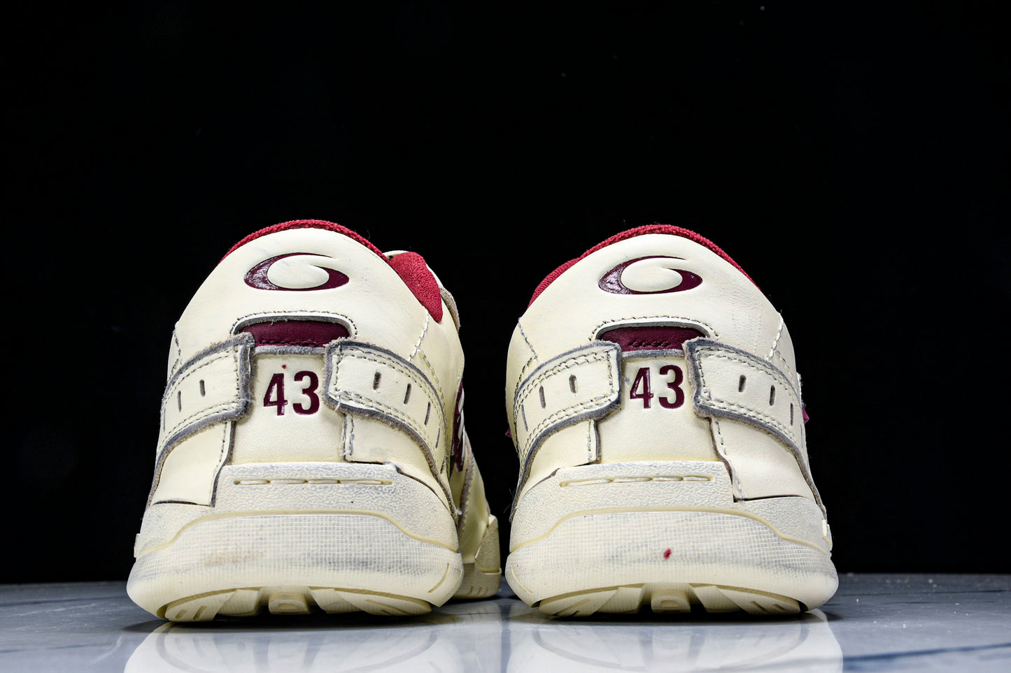 Вalenciaga Hamptons Worn-Out Sneaker 'Off-White Red'