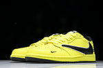 Travis Scott AJ1 Low x Supreme 'Yellow Black' (Custom)